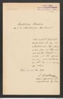 k.k. naturhistorisches Hofmuseum, Intendanzakten 1885-1896 (Hauer), Aktenzahl Z.349.A/1890, Seite 1